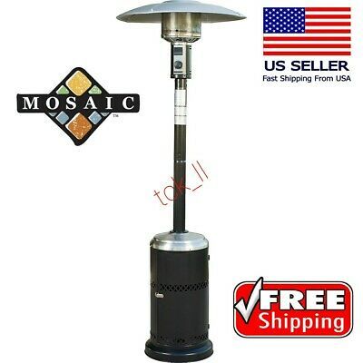 New Model Mosaic Propane Patio Heater 40000 Btu Free Tabletop New Model Mosaic Propane Patio Heater, Mosaic Propane Patio Heater