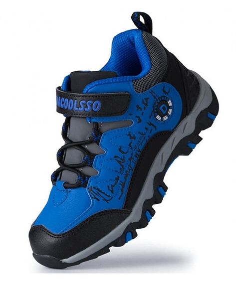 UOVO Boys Shoes Boys Tennis Running Sneakers Waterproof Hiking Shoes Kids Athletic Outdoor Sneakers Slip Resistant Little//Big Boys