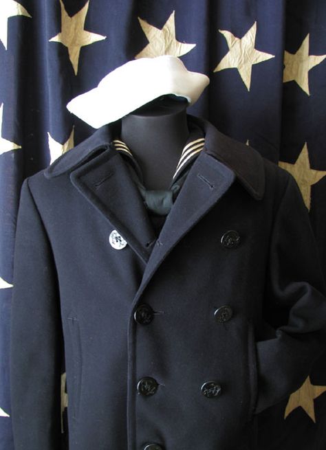 We Bought Them At The Surplus S With Images Old Navy Pea Coat Old Navy Pea Coat, Navy Pea Coat Surplus