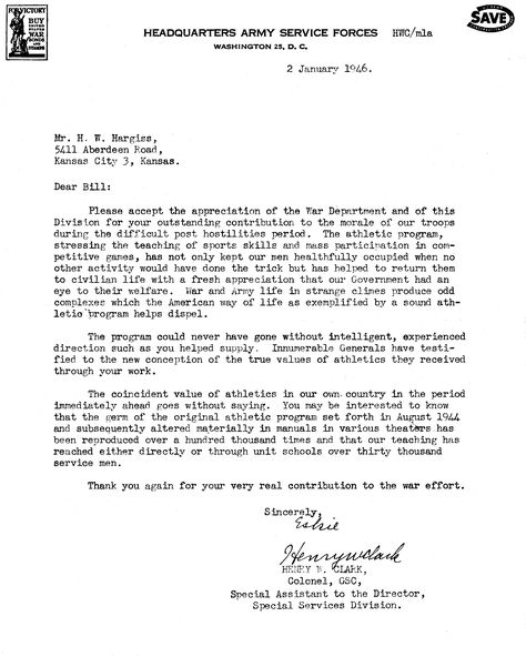 appreciation letter US Army letter of appreciation to Bill - army form appreciation letter US Army letter of appreciation to Bill - army form