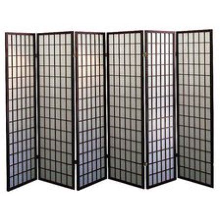 Legacy Decor 6 Panel Japanese Oriental Style Room Screen Divider Espresso Color Homedecoraccessories Shoji Screen Room Divider Shoji Room Divider Shoji Screen