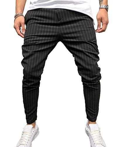 YoungLA Athletic Track Pants for Men Joggers Slim Fit Workout Gym Lounge 215