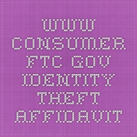 The 25+ best Identity theft affidavit ideas on Pinterest General - generic affidavit The 25+ best Identity theft affidavit ideas on Pinterest General - generic affidavit