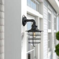 Charlton Home Cajigas Oil Burnished Bronze 1 Bulb Outdoor Wall Lantern Wayfair Wall Lantern Outdoor Walls Outdoor Wall Lantern