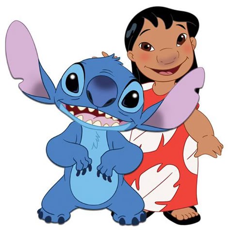 Stitch do desenho animado Lilo e Stitch da Disney colorido desenho