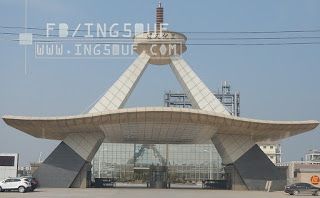 خربشات مهندس مخطط مدخل شركة Leeman تصميم صيني اوتوكاد Dwg