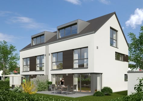 Doppelhaus Gemello Sd 134 Fertighaus Doppelhäuser Haus Doppelhaus Gemello Sd 134 Fertighaus Doppelhäuser Haus Pinterest