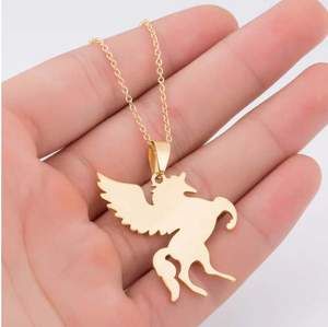 Unicorn Pendant Necklace | Unicorn pendant, Unicorn necklace ...