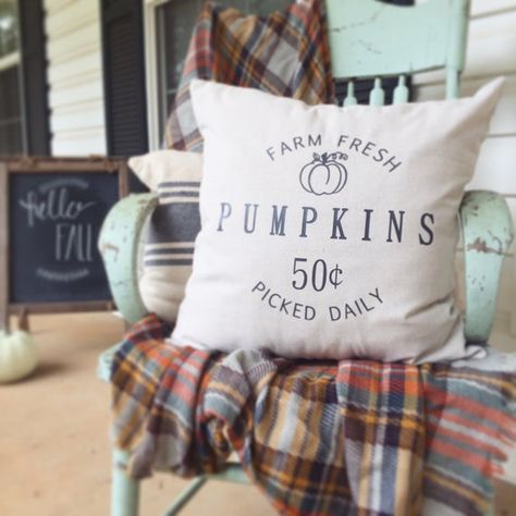 Fall Decor Pillow Cover Fall Pillow Cover Fall Decor Farm Fresh