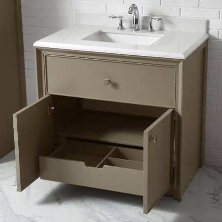 Vanity 149 Martha Stewart Parrish 36 Marble Vanity Tops Vanity Undermount Sink