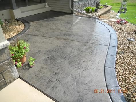 Concrete Stamp Patterns Stamped Design Ideas