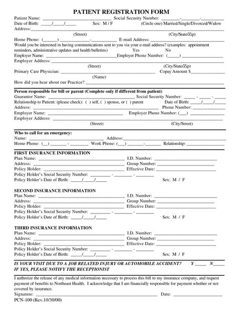 Patient Registration Form #Template for #Word #2013 Pinterest - paper registration form template Patient Registration Form #Template for #Word #2013 Pinterest - paper registration form template