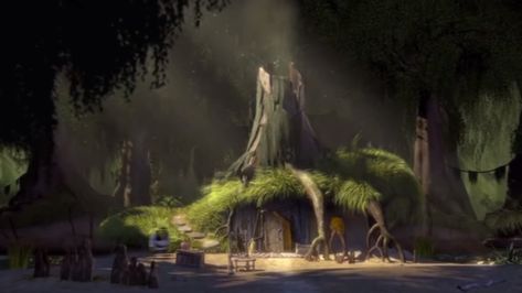 Shrek S Swamp Shrek Shrek Donkey Fairytale Creatures