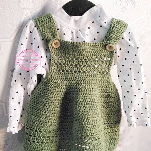 Crochet Pinafore Dress Pattern Free