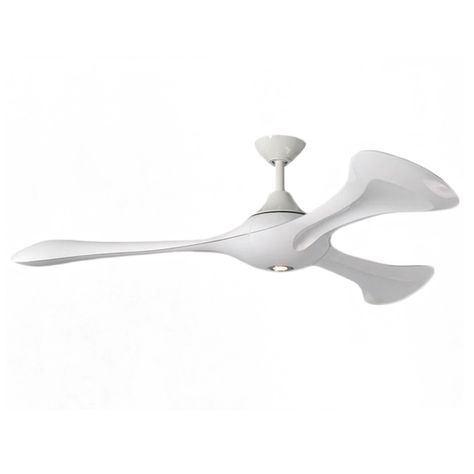 The Cosmo Modern Ceiling Fan In Gloss White The Cosmo Modern Ceiling Fan In Gloss White
