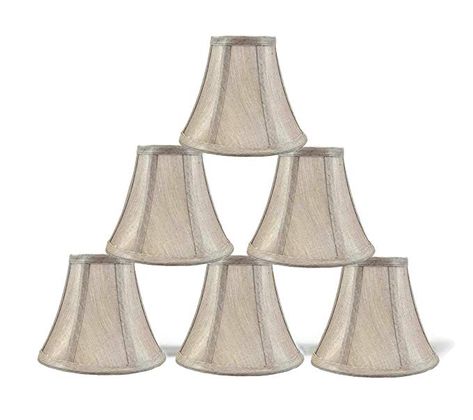 Urbanest Cotton Chandelier Lamp Shade, 3x6x5 Urbanest Cotton Chandelier Lamp Shade, 3x6x5