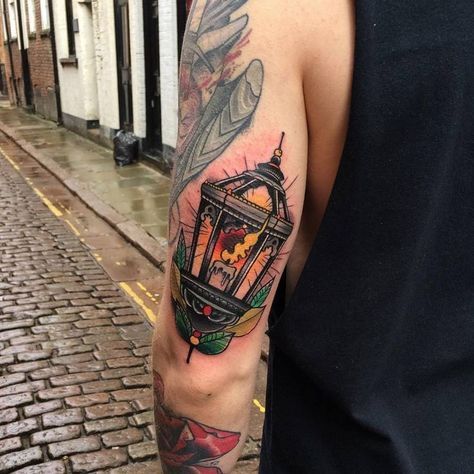 Pin By Shannon Merryman On Tattoos Art Lantern Tattoo Memorial Tattoo Traditional Style Tattoo