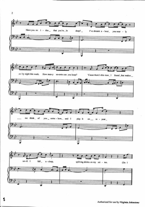 monody sheet music