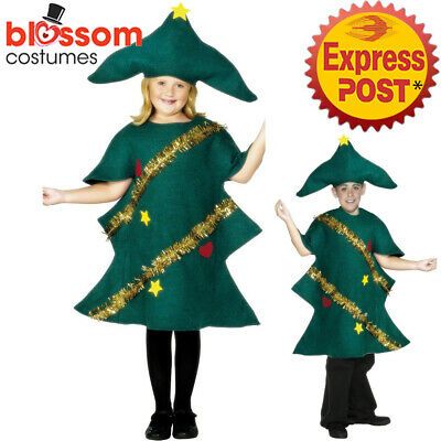 CK1352 Child Christmas Tree Funny Costume Christmas Novelty Fancy Dress Outfit