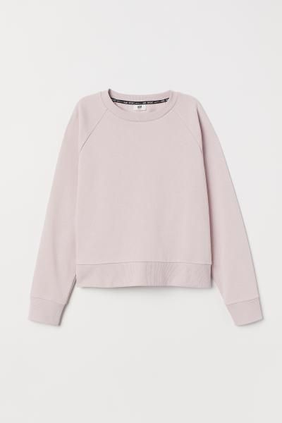 Sweater Lichtroze DAMES | H&M NL | Sweatshirt, Dames Sweater Relaxed Fit Roze HEREN | H&M NL