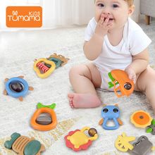 Baby Rattles Toys Hand Bells Teether Music Hand Shake Bed Bell Newborns Toys