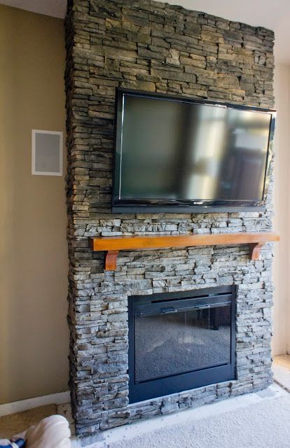 49 Diy Stone Fireplace Ideas In 2021 Livingroomreference 49 Diy Stone Fireplace Ideas In 2021, Diy Stacked Stone Fireplace Surround