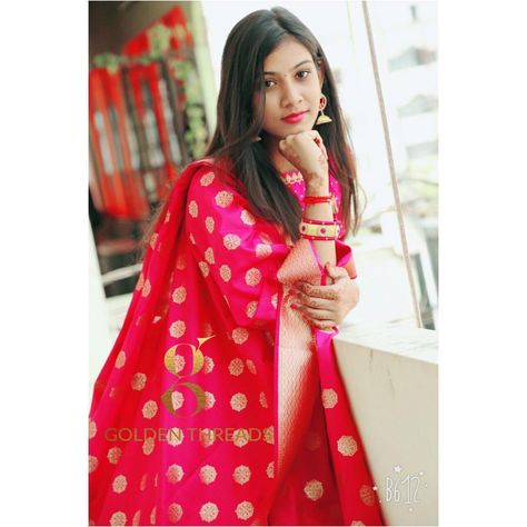 Details about / Banarasi Silk Dupatta Stole Saree Ethnic Indian Muslim party wear Eid wedding