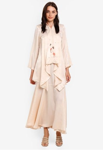Widuri Kurung From Lagendas In Beige Baju Kurung Malaysia