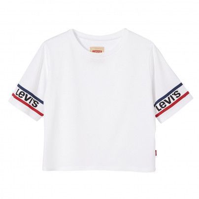 t shirt levis crop top