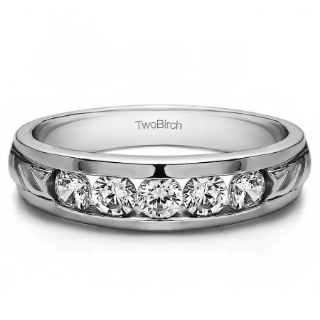Titanium Triple Groove Pink Anodized Ring Fine Jewelry Ideal Gifts For Women