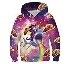 Childrens Kids Boys Girls 3D Galaxy Christmas Xmas Jumper Sweatshirt Warm Blouse