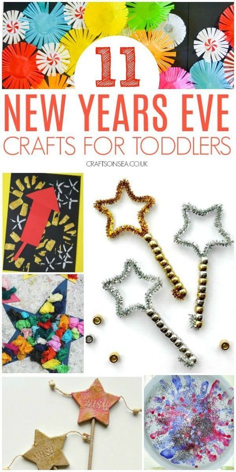 New Years Eve Crafts for Toddlers | New year&#039;s eve crafts, Kids new years eve, Toddler crafts
