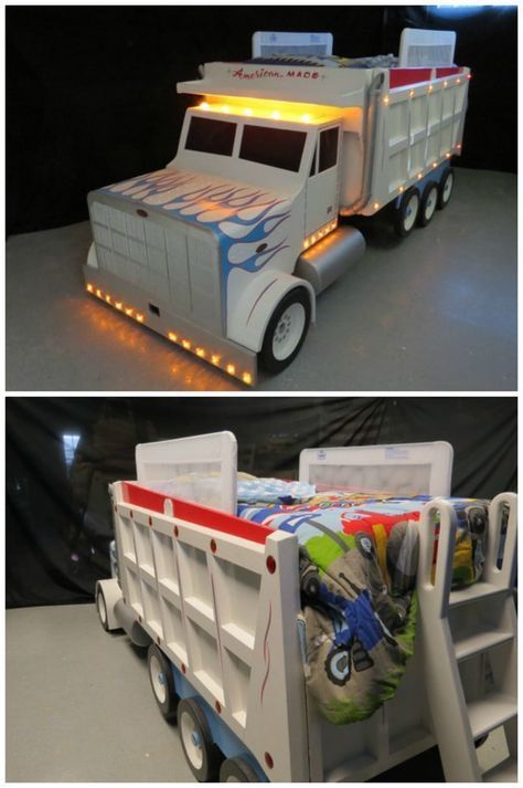 truck bed kids bed