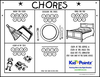 Progress Charts for Kids Kid Pointz kinders jobs\/rewards - progress chart for kids Progress Charts for Kids Kid Pointz kinders jobs\/rewards - progress chart for kids
