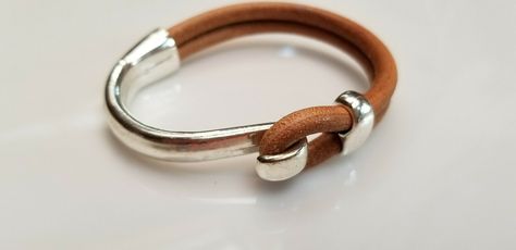 Punk Men Women Wide Genuine Leather Belt Bracelet Cuff Bangle Wristband Jewelry