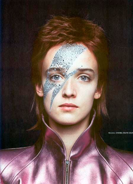 List of Pinterest ziggy stardust makeup glitter pictures
