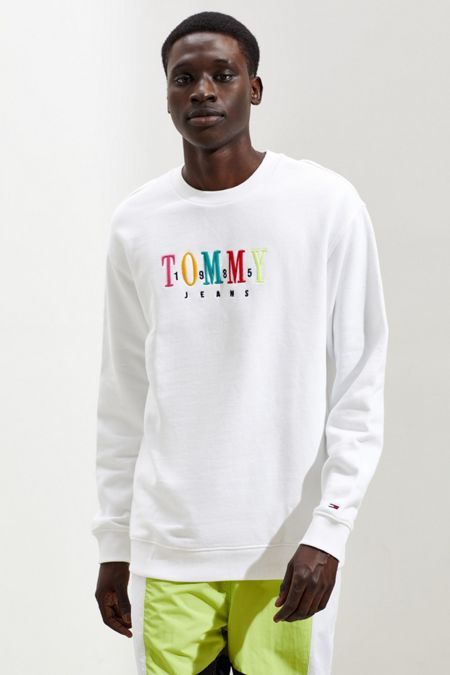 tommy jeans rainbow sweatshirt