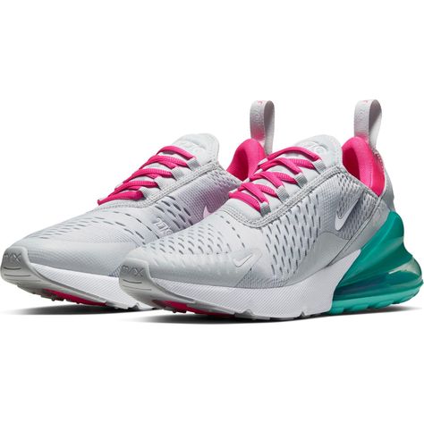 Nike Sportswear Sneaker 'Air Max 270' Damen, Türkis / Pink ...