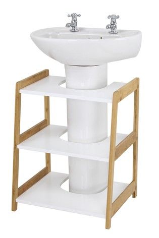 Lloyd Pascal Bamboo Under Sink Shelves Shelf Bathroom Storage - Under Bathroom Sink Rack Lloyd Pascal Bamboo Under Sink Shelves Shelf Bathroom Storage - Under Bathroom Sink Rack