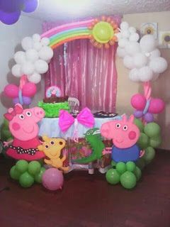 Ideas Para Cumpleaños 30 Ideas De Decoración Para Cumpleaños De Peppa Pig Decoracion De Cumpleaños Fiesta De Cumpleaños De Peppa Pig Decoración De Peppa