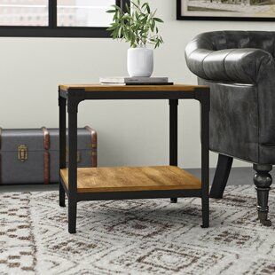 Gracie Oaks Latisha Solid Wood Floor Shelf End Table In 2021 End Tables Coffee Table End Table Sets