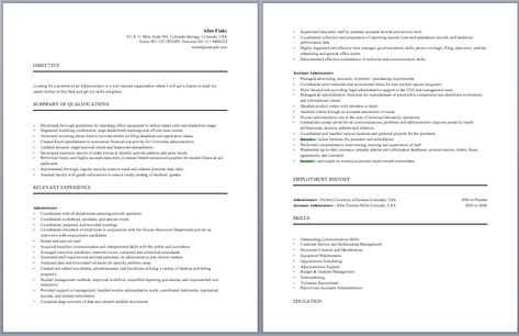 Business Administration Resume Administrative Resume Samples - cognos tester resume Business Administration Resume Administrative Resume Samples - cognos tester resume