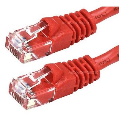 25FT CAT6 RJ-45 Ethernet LAN Network Patch Cable UTP Copper Wire 24AWG Blue
