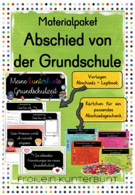 Materialpaket Abschied Von Der Grundschule Unterrichtsmaterial