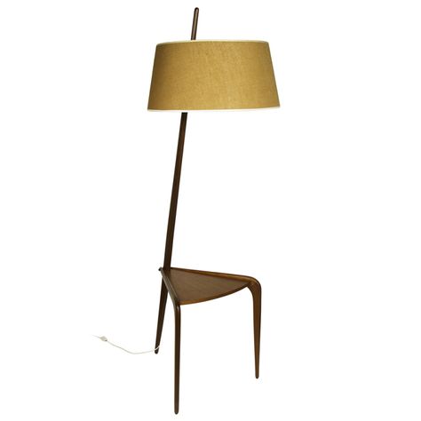Rare Rispal Floor Lamp From A Unique Collection Of Antique And Modern Lamps At 1stdibs Com Furniture Lig Rare Rispal Floor Lamp From A Unique, Floor Lamp With Table Attached Australia