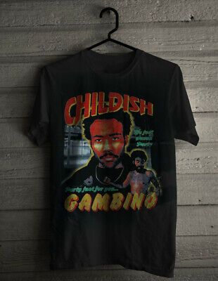 Childish Gambino This is America Tour merch T-Shirt We Just wanna Party S-2XL