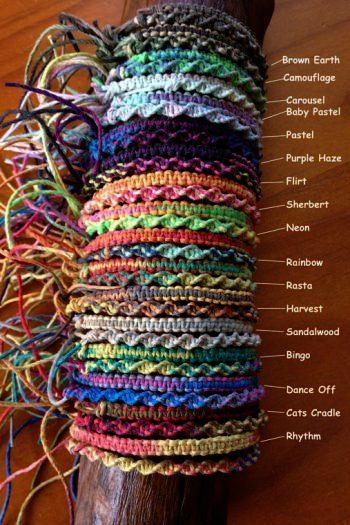 Handmade Hemp adjustable Friendship Braceletankletwristband Square Macrame Knot with Decorative Blown Glass Beads