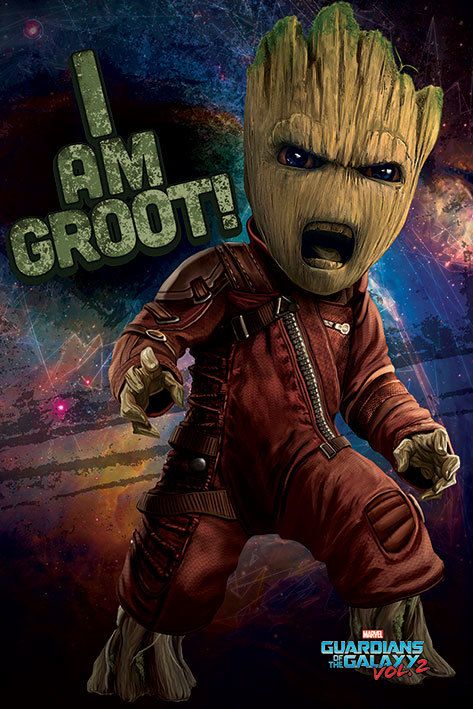 Pin Mate 24 Groot Guardians of the Galaxy Wooden Figure NEW Marvel GotG Avengers