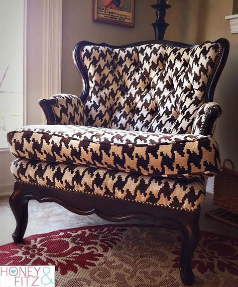 68 Houndstooth Ideas Houndstooth Furniture Home Decor