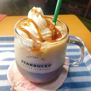 スタバだ キャラメルフラペチーノ By アリーちゃんの母 レシピ レシピ カフェ メニュー おいしい